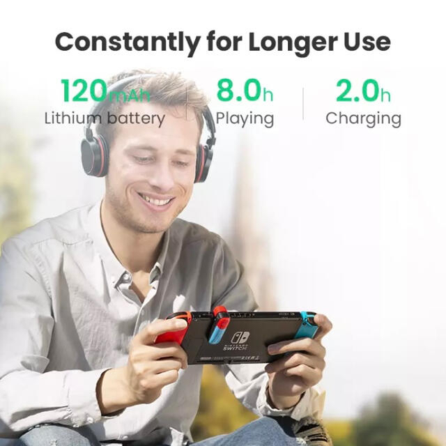 Switch Bluetoothトランスミッター 新品未開封 エンタメ/ホビーのゲームソフト/ゲーム機本体(その他)の商品写真