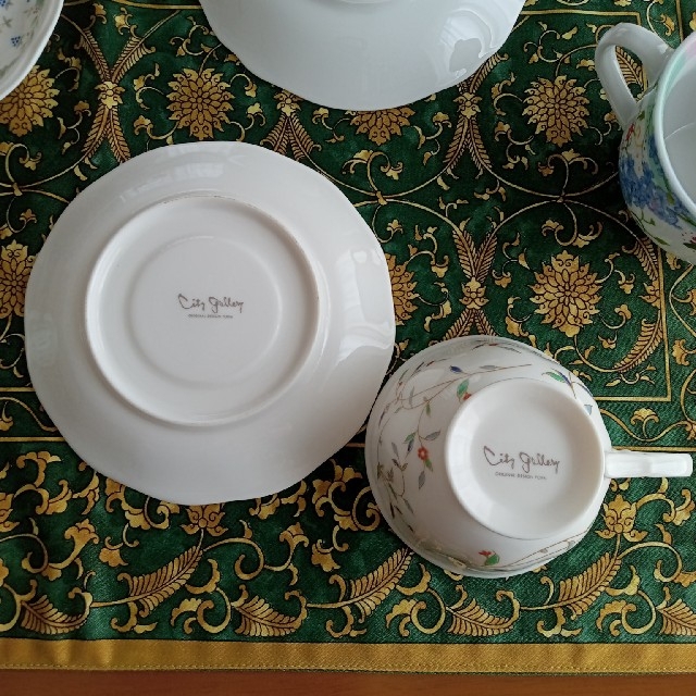 Noritake(ノリタケ)のコーヒーカップ　4客　(ノリタケ、ORIBE、他)　 インテリア/住まい/日用品のキッチン/食器(食器)の商品写真