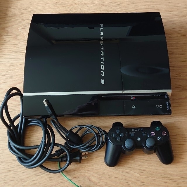 PlayStation3(プレイステーション3)のPS3 初期型 60GB CECHA00 エンタメ/ホビーのゲームソフト/ゲーム機本体(家庭用ゲーム機本体)の商品写真