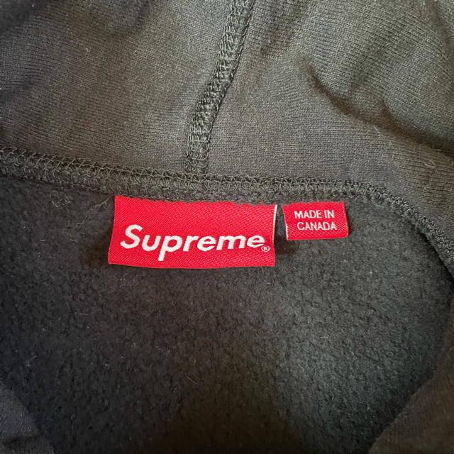 Supreme perforated leather hooded パーカー 1