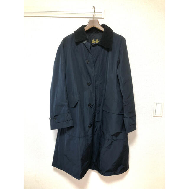 Barbour SINGLE BREASTED COAT_36サイズ_ネイビー