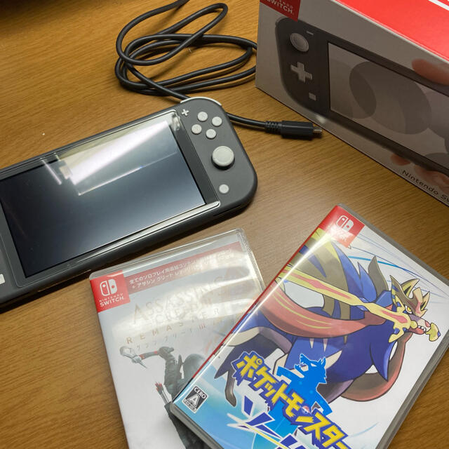 Nintendo Switch light＋カセット2点携帯用ゲーム機本体