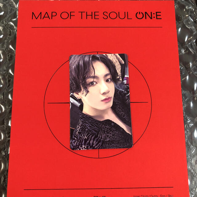 BTS MAP OF THE SOUL ON:E　 ジョングク　JK