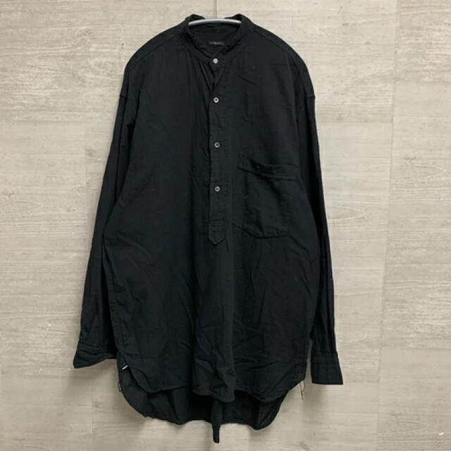 COMOLI ベタシャンプルオーバーシャツ 20ss 1 Black