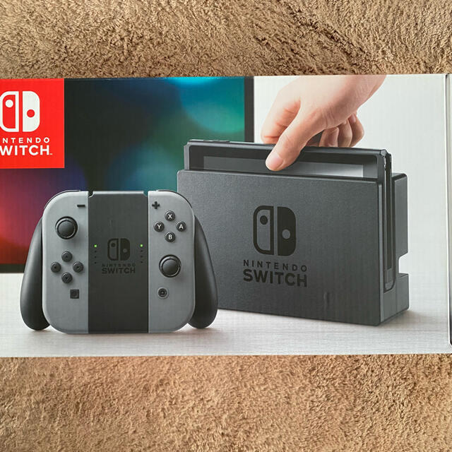 Nintendo Switch JOY-CON グレー 本体 未対策機