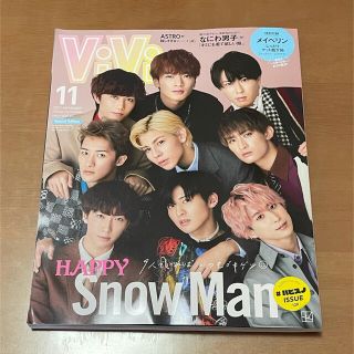 ジャニーズ(Johnny's)のSnow Man表紙 ViVi 11月号 Special Edition 1冊(アート/エンタメ/ホビー)