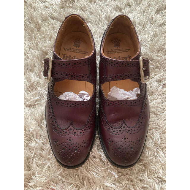 トリッカーズ Tricker's メリージェーン 皮靴 革靴 「かわいい