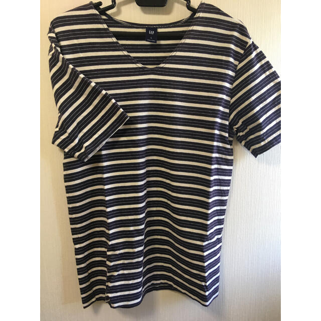 GAP(ギャップ)のGAPボーダーTシャツ メンズのトップス(Tシャツ/カットソー(半袖/袖なし))の商品写真