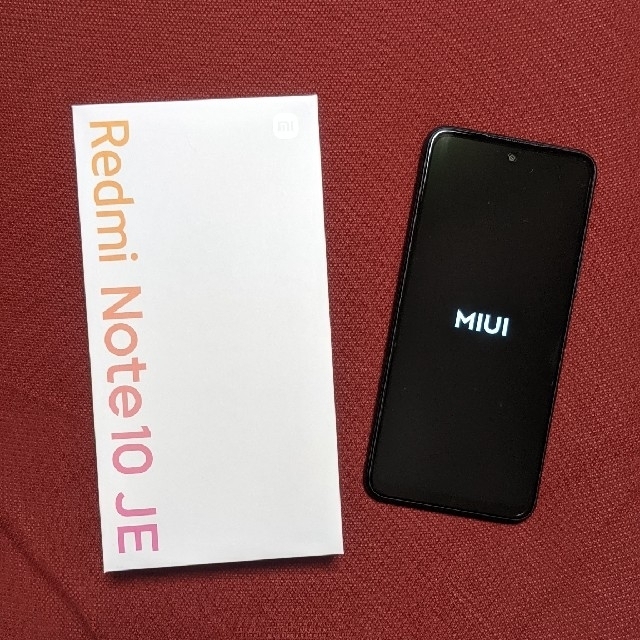 au Redmi Note 10 JE XIG02 SIMロック解除済