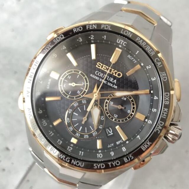 SEIKO - 【美品】SEIKO 「誤差10万年に1秒」電波ソーラー SEIKO - 【美品】SEIKO 「誤差10万年に1秒」電波ソーラー