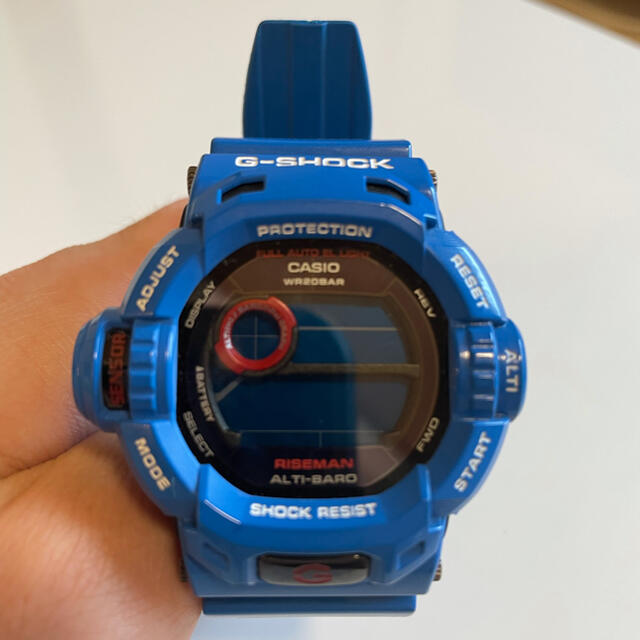 G-SHOCK(ジーショック)の海外専売モデル！RISEMAN G-9200BL-2DR G-SHOCK  メンズの時計(腕時計(デジタル))の商品写真