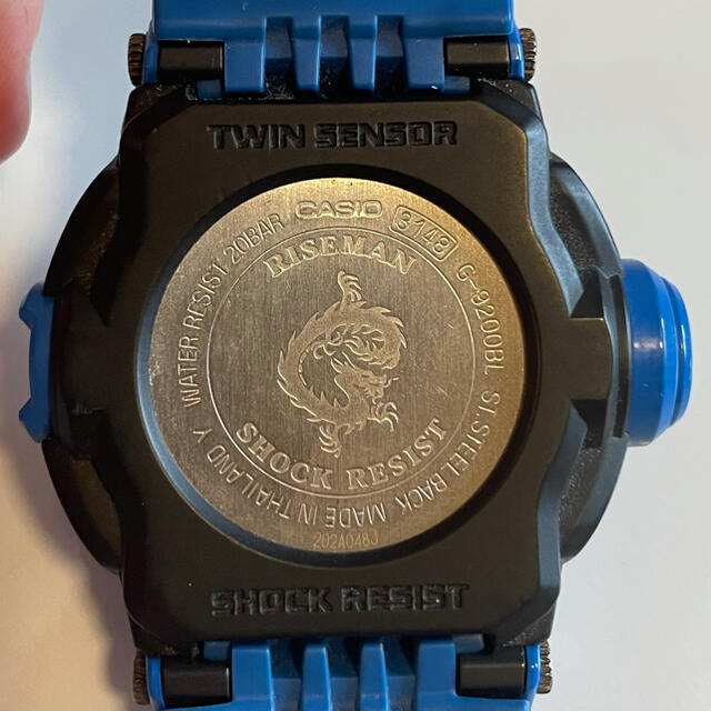 G-SHOCK(ジーショック)の海外専売モデル！RISEMAN G-9200BL-2DR G-SHOCK  メンズの時計(腕時計(デジタル))の商品写真