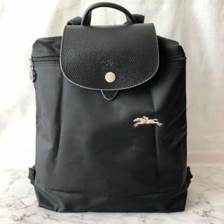 ロンシャン(LONGCHAMP)のロンシャン LONGCHAMP ル・プリアージュ バックパック 黒 レディース(リュック/バックパック)