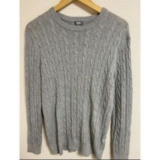 ユニクロ(UNIQLO)のユニクロ　メンズ　カシミヤ　セーター(ニット/セーター)