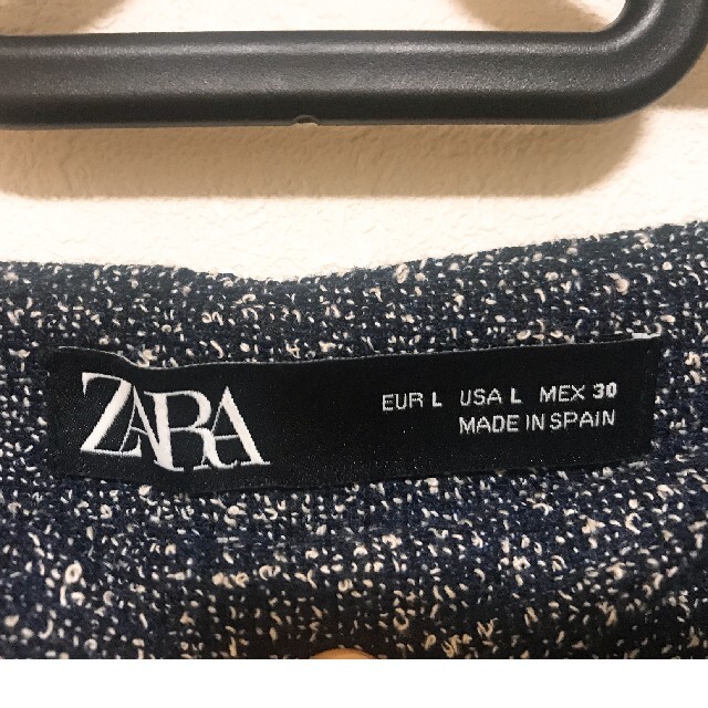 ZARA(ザラ)のザラ ツィード柄パンツ レディースのパンツ(カジュアルパンツ)の商品写真