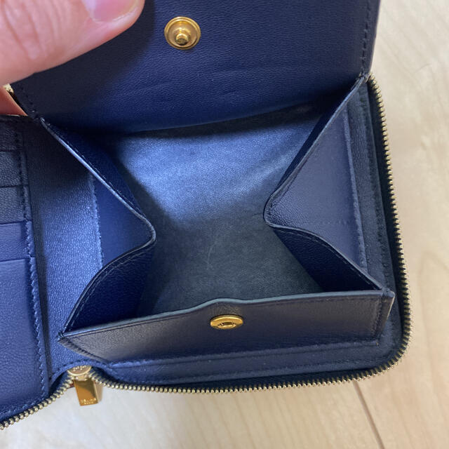セリーヌ　バイカラー折り畳み財布 メンズのファッション小物(折り財布)の商品写真