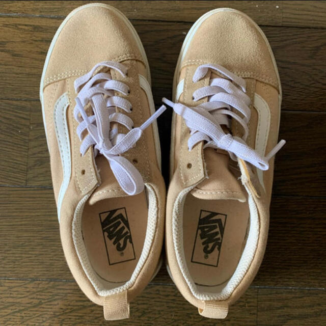 VANS(ヴァンズ)のvans キッズ　スニーカー　美品 キッズ/ベビー/マタニティのキッズ靴/シューズ(15cm~)(スニーカー)の商品写真