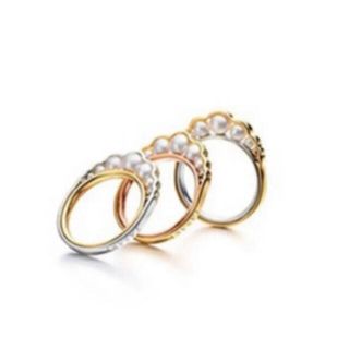 受発注品 タサキ リキッドスカルプチャー リング 13.5号 K18 美品 リング