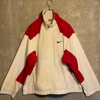 ナイキ(NIKE)の超美品早い者勝ち❗️90s NIKE 白タグ　マルボロカラー　ナイロンジャケット(ナイロンジャケット)