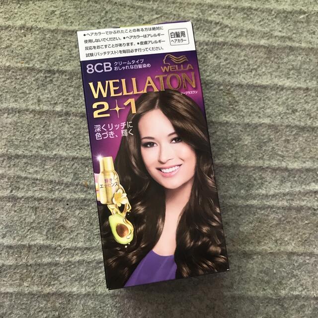 WELLA(ウエラ)のウエラトーン ツープラスワン クリームヘアカラーa 8CB コスメ/美容のヘアケア/スタイリング(白髪染め)の商品写真