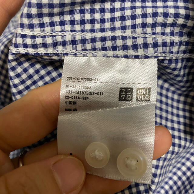 UNIQLO(ユニクロ)のユニクロ　メンズ　シャツ メンズのトップス(シャツ)の商品写真