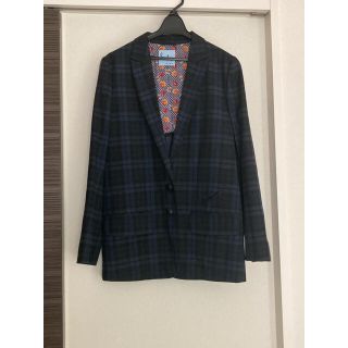 ポールスミス(Paul Smith)の【Paul Smith】タータンチェック　テーラードジャケット(テーラードジャケット)