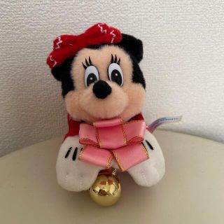 ディズニー(Disney)のクリスマス　ミニー　リストバンド(キャラクターグッズ)