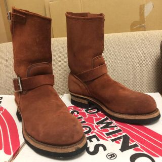 美品 RED WING 8812 旧シルエット 幻の赤茶スエード エンジニア