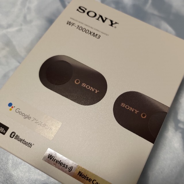 【即納】 SONY - SONY WF-1000XM3/ブラック ヘッドフォン/イヤフォン
