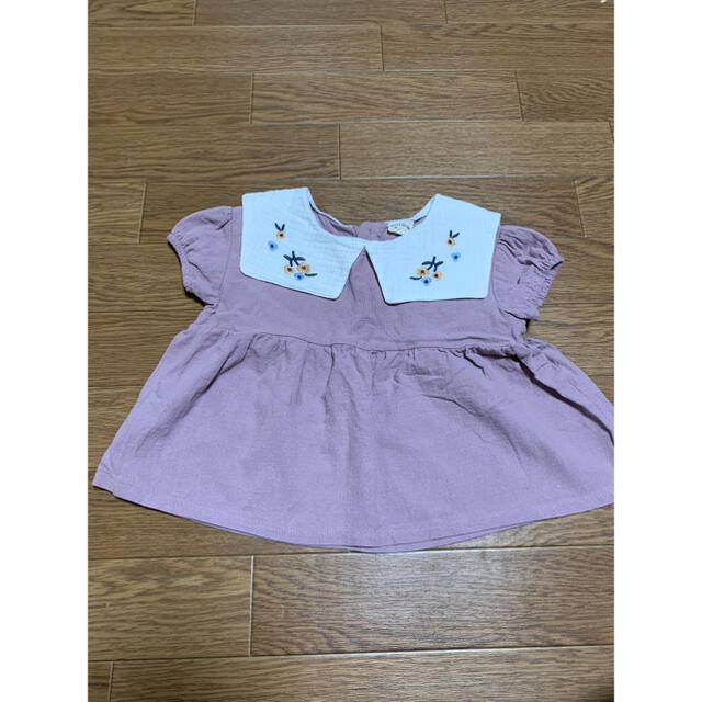 futafuta(フタフタ)のバースデー　しまむら　サイズ90 キッズ/ベビー/マタニティのキッズ服女の子用(90cm~)(Tシャツ/カットソー)の商品写真