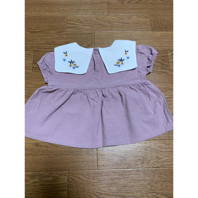 futafuta(フタフタ)のバースデー　しまむら　サイズ90 キッズ/ベビー/マタニティのキッズ服女の子用(90cm~)(Tシャツ/カットソー)の商品写真