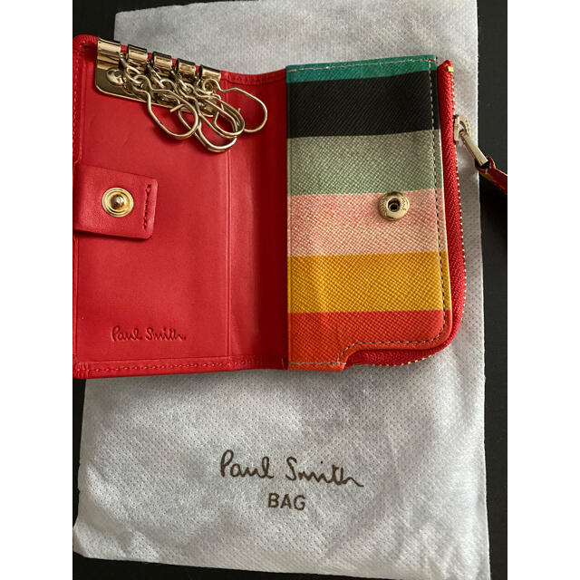 Paul Smith(ポールスミス)のPaul Smith キーケース コインケース 美品 メンズのファッション小物(コインケース/小銭入れ)の商品写真