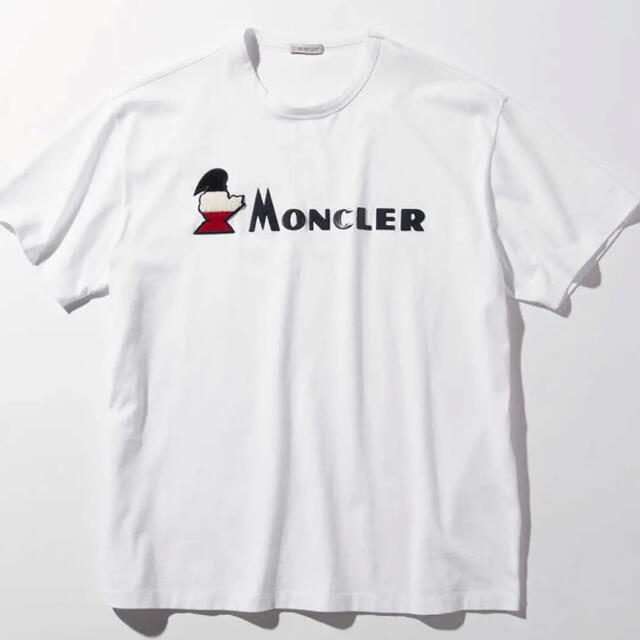 MONCLER バックロゴ Tシャツ ホワイト 完売品 モンクレール 新品