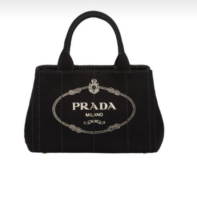 独特な PRADA プラダ ブラック トートバック ナイロンバック プラダ