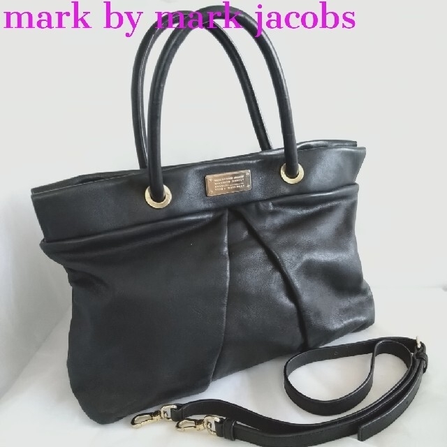 MARC BY MARC JACOBS(マークバイマークジェイコブス)のMARC BY MARC JACOBS トートバッグ  BLACK　2way レディースのバッグ(トートバッグ)の商品写真