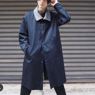 MISTER GENTLEMAN DOUBLE COLLLAR COAT