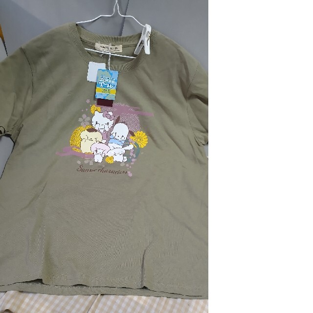 大きいサイズ 3L サンリオキャラクターズ Tシャツ キティ マイメロ シナモン レディースのトップス(Tシャツ(半袖/袖なし))の商品写真