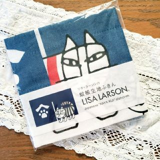 リサラーソン(Lisa Larson)のドリー様専用 LISA LARSON リサ・ラーソン 蚊帳生地ふきん 新品(収納/キッチン雑貨)