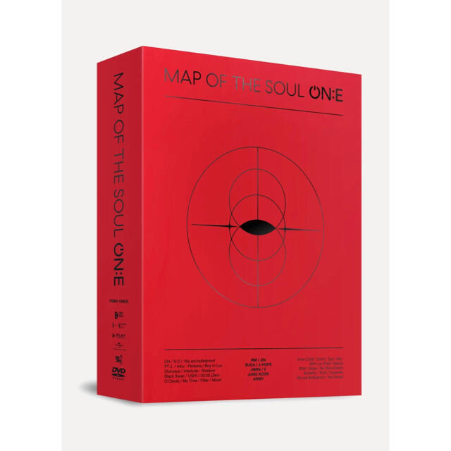 防弾少年団(BTS)(ボウダンショウネンダン)のBTS MAP OF THE  SOUL ON:E 公式 DVD 日本語字幕付 エンタメ/ホビーのDVD/ブルーレイ(アイドル)の商品写真