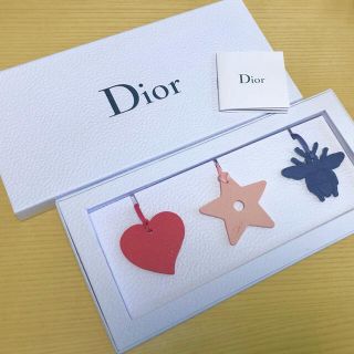 クリスチャンディオール(Christian Dior)のDior ノベルティ レザーキーホルダー(ノベルティグッズ)