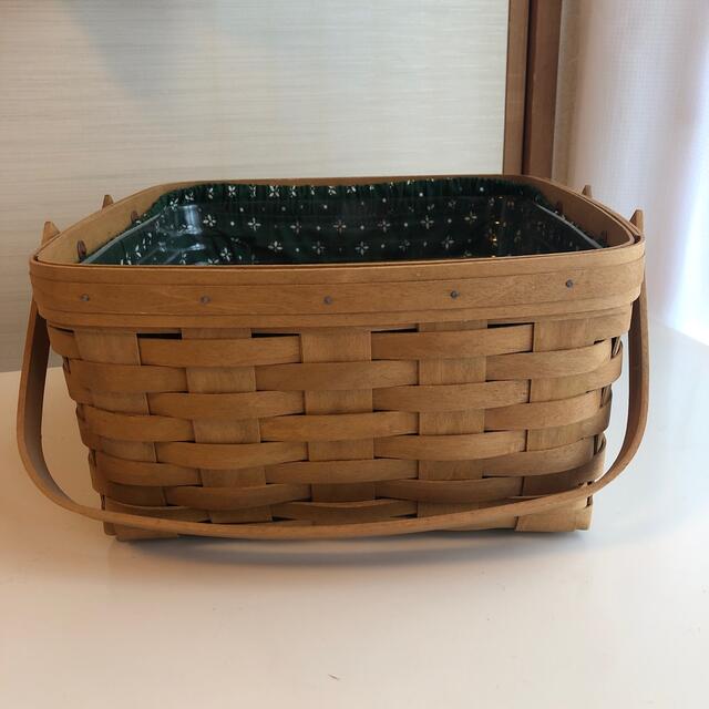 ロンガバーガー　バスケット　Longaberger basket インテリア/住まい/日用品のインテリア小物(バスケット/かご)の商品写真