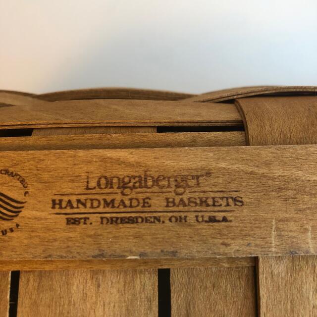 ロンガバーガー　バスケット　Longaberger basket インテリア/住まい/日用品のインテリア小物(バスケット/かご)の商品写真