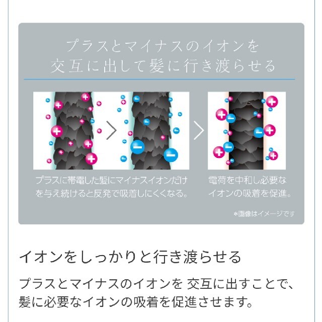 KOIZUMI(コイズミ)のコイズミイオンバランスカーリングドライヤー KHC-5910/W くるくる スマホ/家電/カメラの美容/健康(ドライヤー)の商品写真