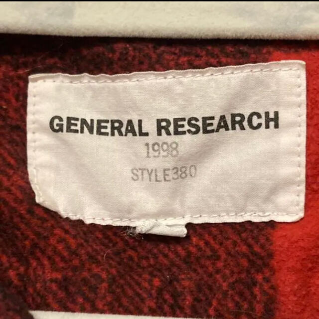 GENERAL RESEARCH ジェネラルリサーチ パラサイト チェックシャツ 2