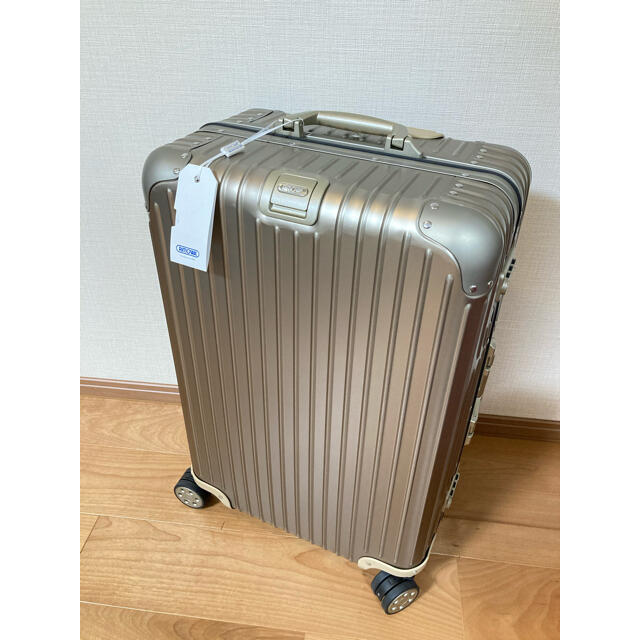 新品 RIMOWA リモワ スーツケース トパーズ チタニウム 67L