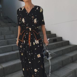 アメリヴィンテージ(Ameri VINTAGE)のameri vintage♡AMY BELL DRESS(ロングワンピース/マキシワンピース)