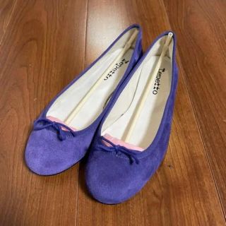 レペット(repetto)のシロ様専用　レペット　バレエシューズ　スエード　37(バレエシューズ)