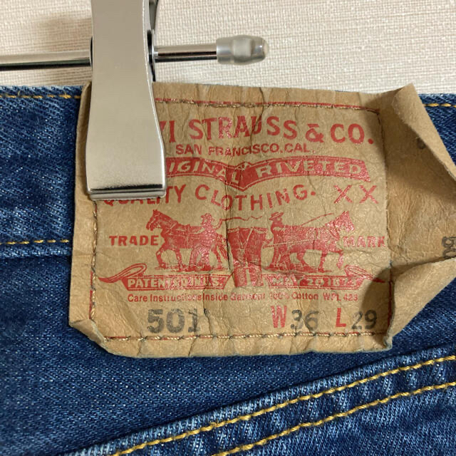 LEVI'S 501 デニム メキシコ製 インディゴ リーバイス ジーパン 5