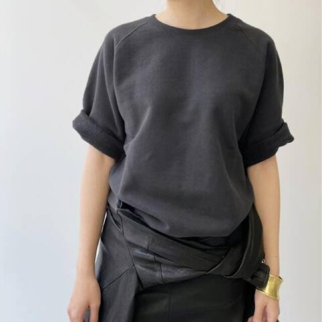 L'Appartement DEUXIEME CLASSE(アパルトモンドゥーズィエムクラス)のLOOPWHEELERxLOWERCASE Half Sleeve Sweat レディースのトップス(トレーナー/スウェット)の商品写真