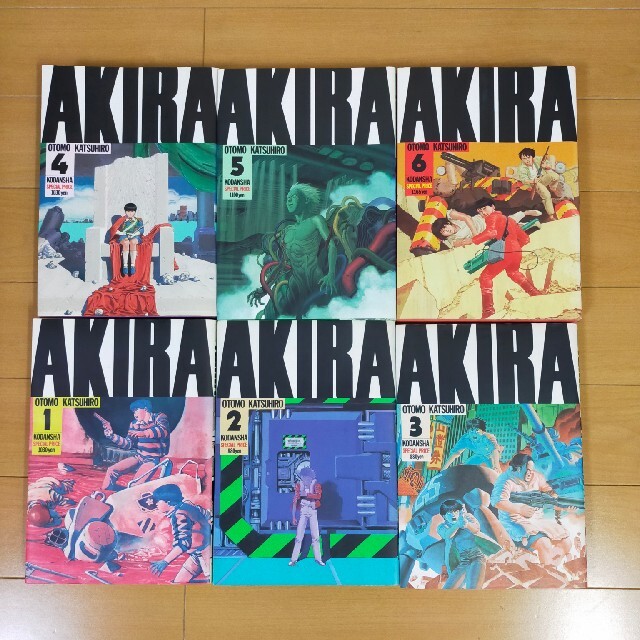 講談社(コウダンシャ)のAKIRA全巻セット エンタメ/ホビーの漫画(全巻セット)の商品写真